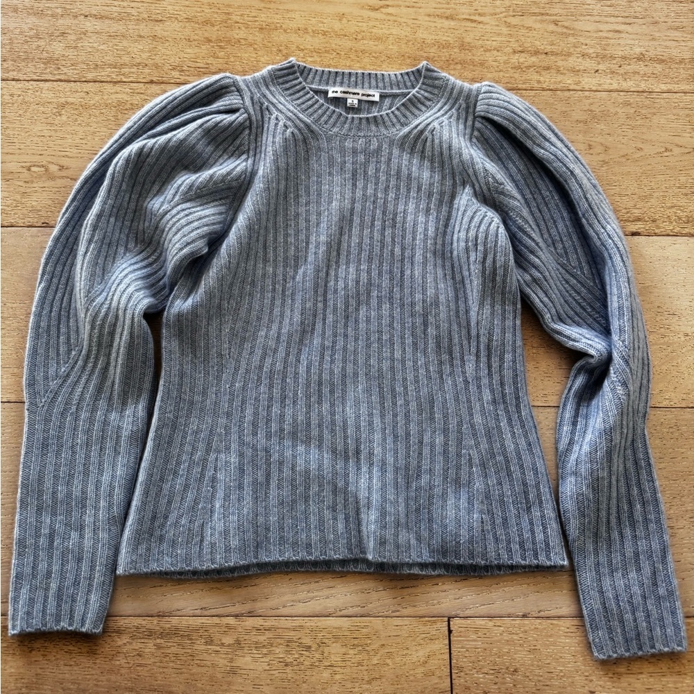 The Cashmere Project Blue Cashmere Sweater Size S
